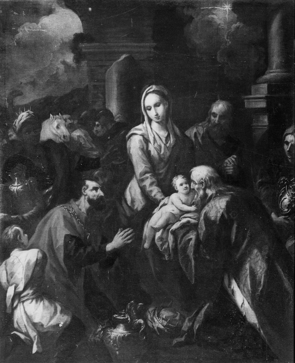 Pier Dandini - Adorazione dei re Magi, Chiesa di S. Croce, Vinci, Firenze